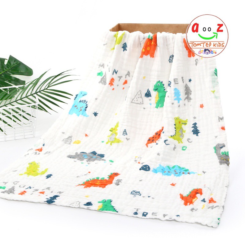 Set Khăn Tắm baby 4 Lớp Xuất Nhật