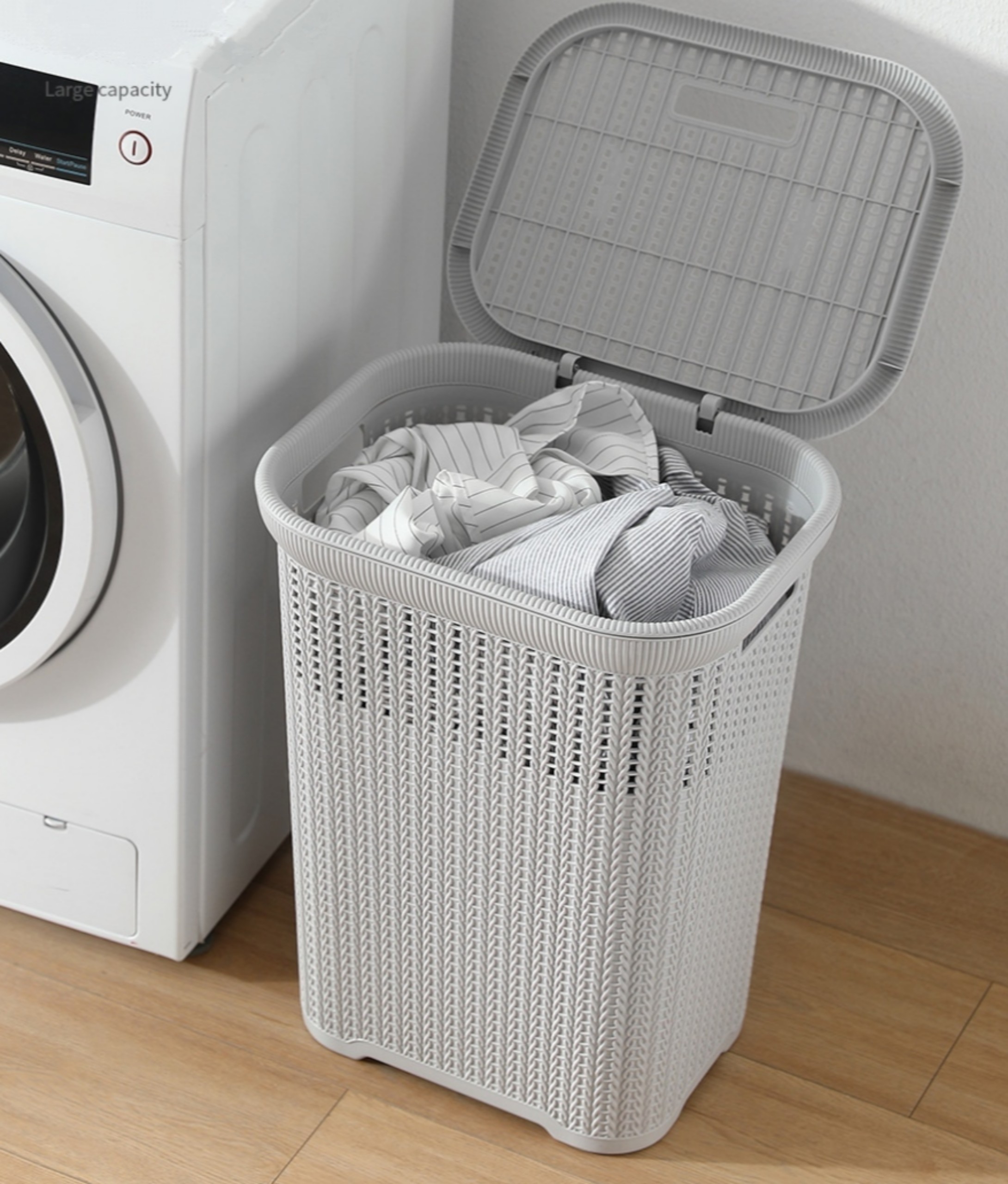 Giỏ đựng đồ quần áo có nắp Hàn Quốc Cao Cấp