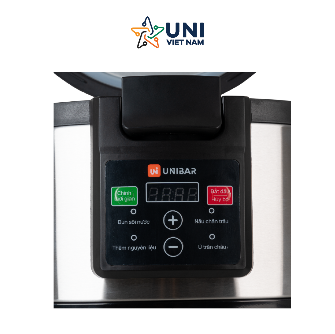 Nồi nấu trân châu tự động Unibar UBN-16L Hàng Chính Hãng