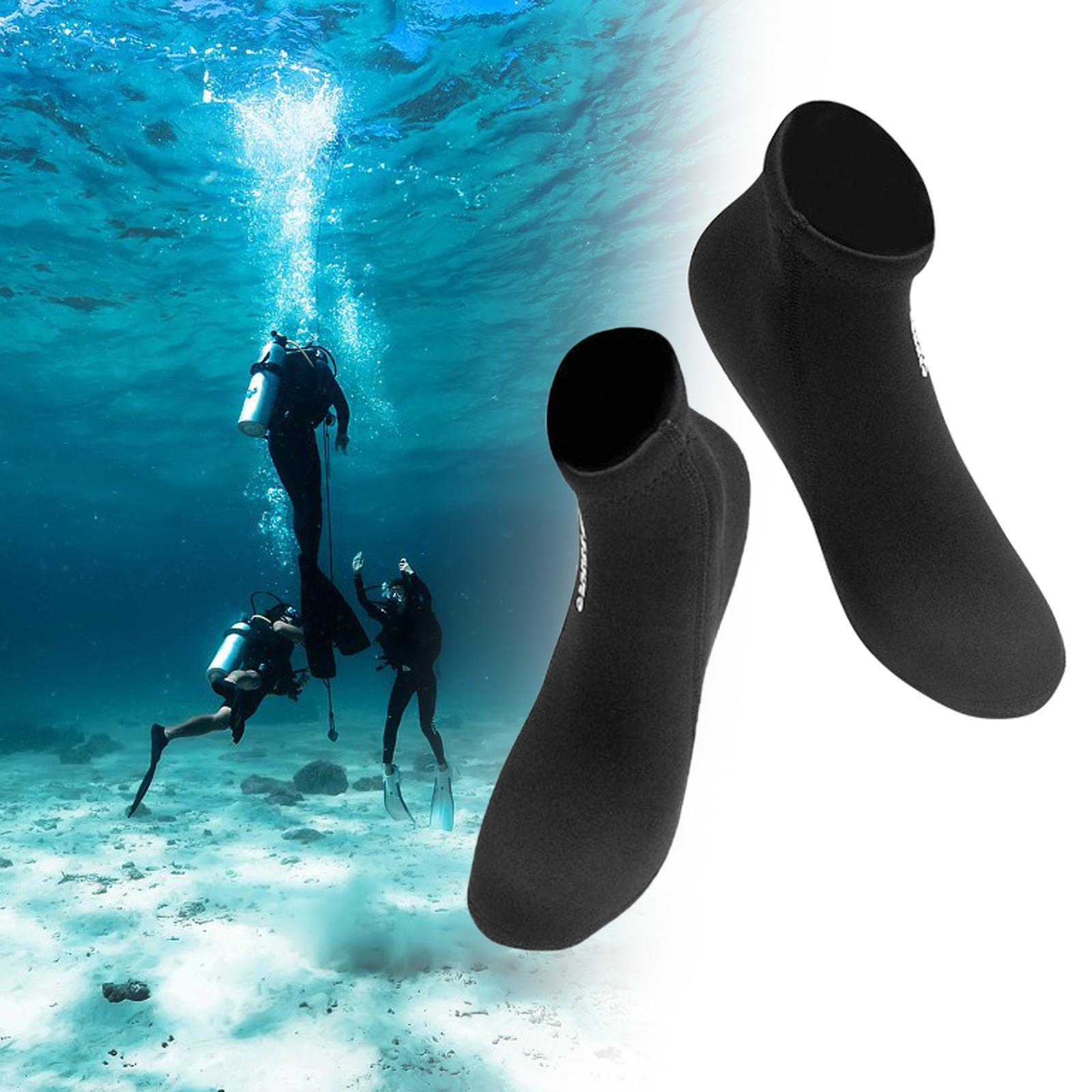 Neoprene Socks Diving Flexible Beach Water Boots for Adult Scuba Surfing, Snorkeling