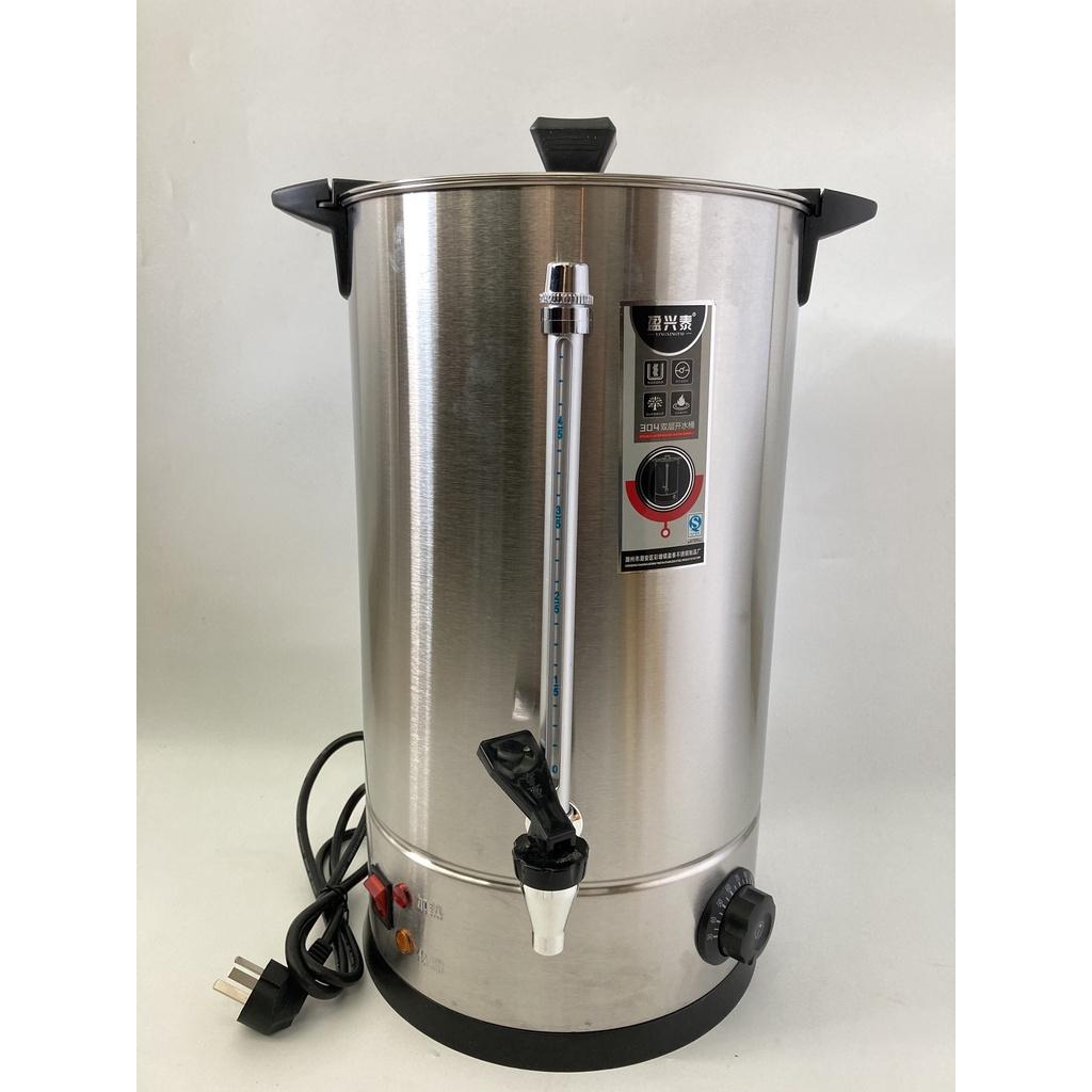 Bình đun nước, Bình ủ trà, Trà sữa cao cấp inox 304 dung tích 15L