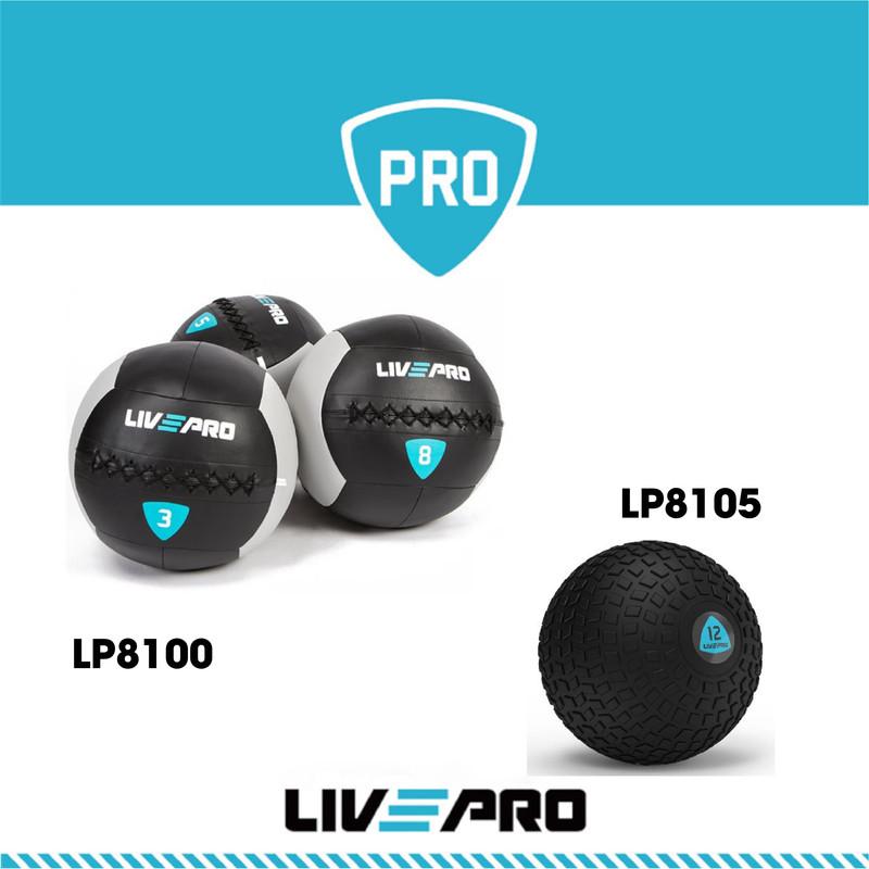 Bóng tạ, bóng đập tập thể hình gym Các Loại 5KG Livepro Chính Hãng LIVEPRO BALL WALL BALL, MEDICINE BALL, SLAM BALL