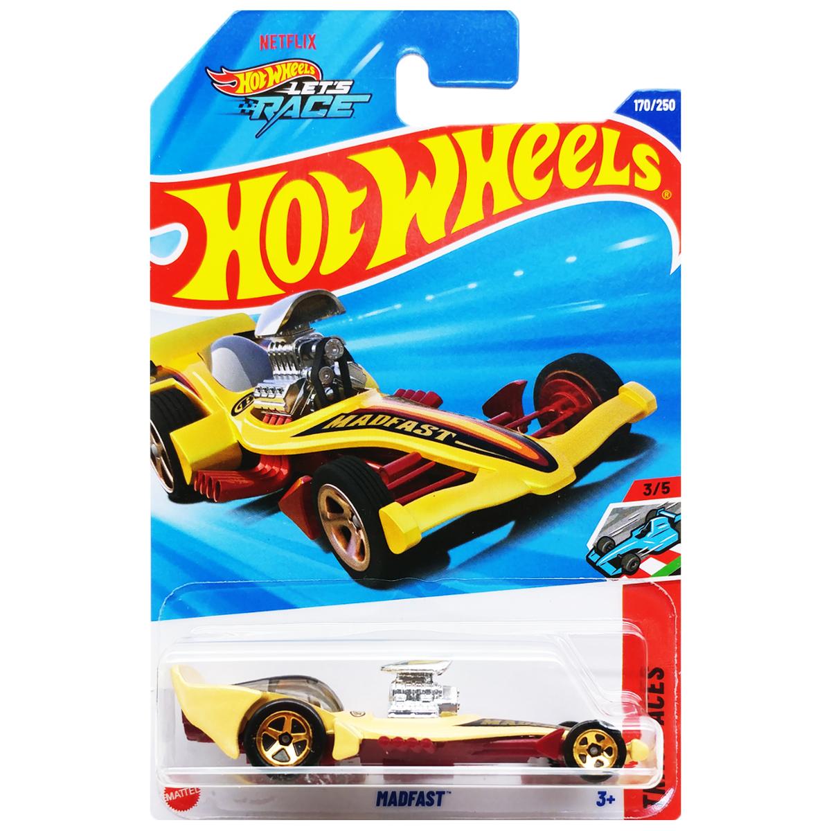 Siêu Xe Hot Wheels C4982 - 170/250 - Madfast (Mẫu Sản Phẩm Giao Ngẫu Nhiên)