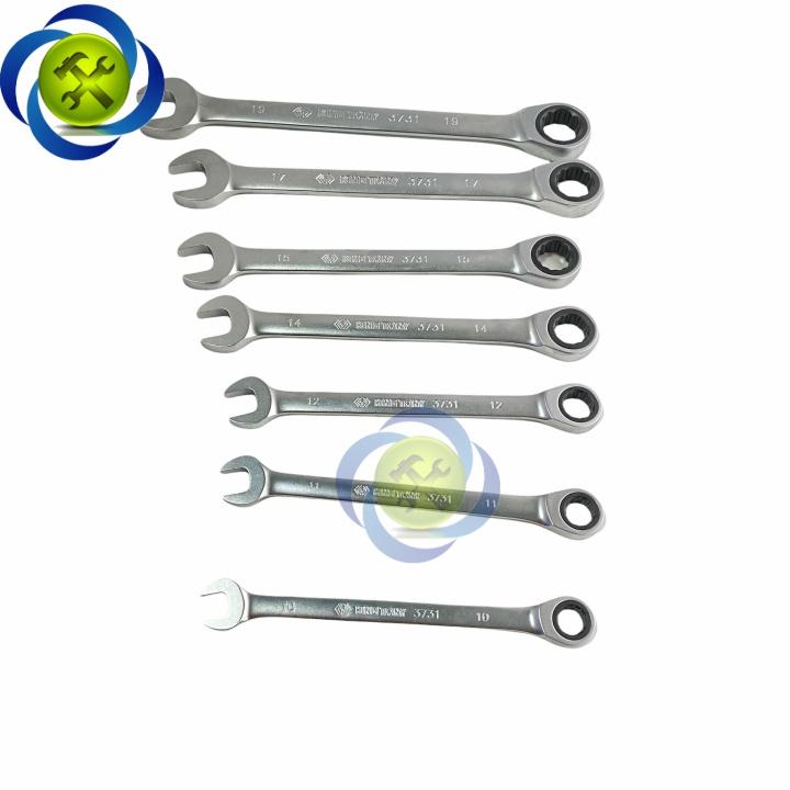 Bộ cờ lê vòng miệng tự động 7 chi tiết Kingtony 12107MRN
