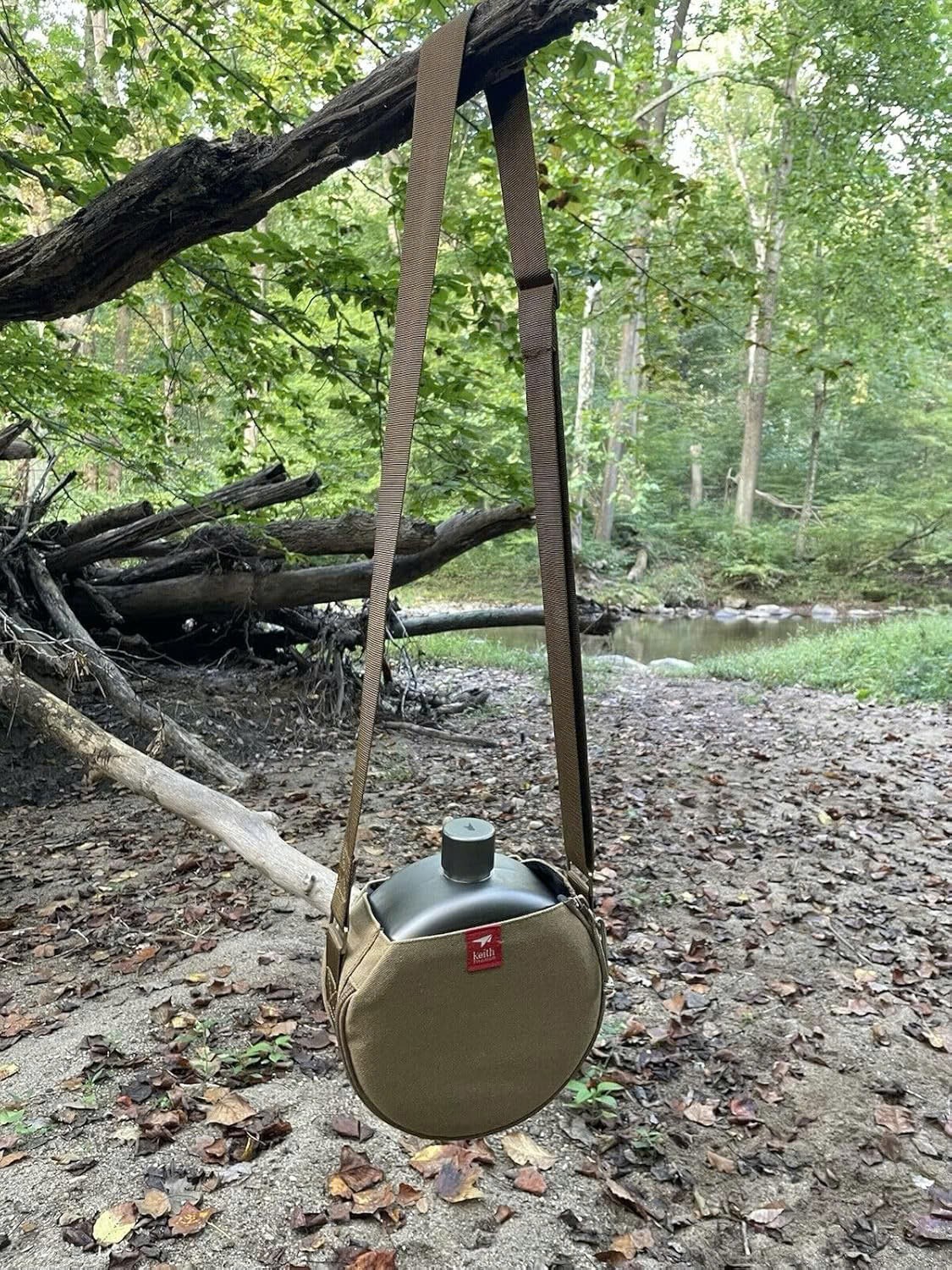 Bình đựng nước Titanium Western Cowboy Canteen KEITH Ti3037 1.9Lit