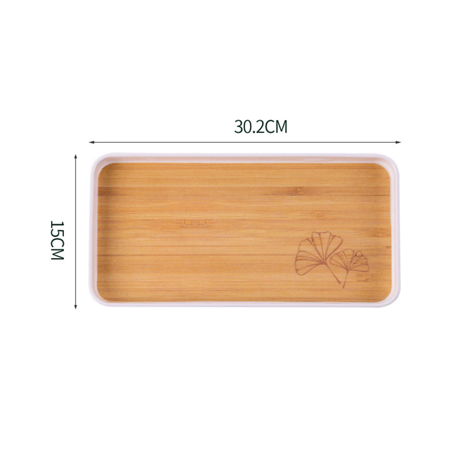 Portable Serving Tray Dessert Tray Fruit Plate for Cookie Pastry Fruits