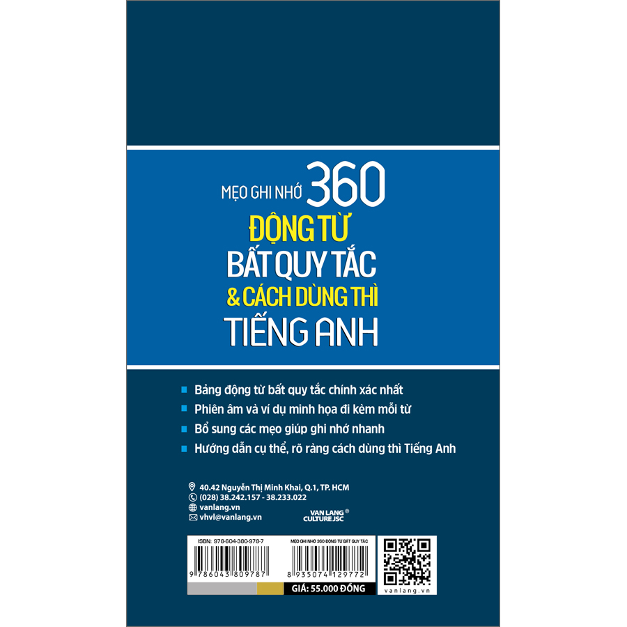 Mẹo Ghi Nhớ 360 Động Từ Bất Quy Tắc & Cách Dùng Thì Tiếng Anh