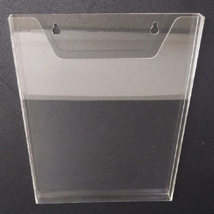 Acrylic Kệ checklist đựng tờ rơi treo tường mica trong A4 A5 A6 B5 B6 . - A6 10x15cm