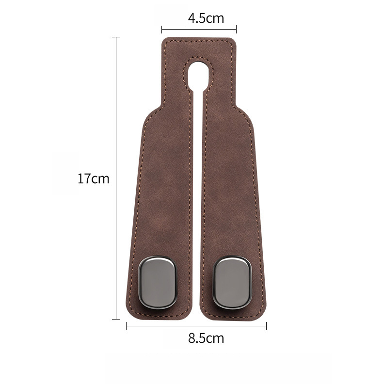 Móc đôi gắn ghế xe oto kiểu sang trọng mẫu mới dễ lắp chịu lực thoải mái 20kg