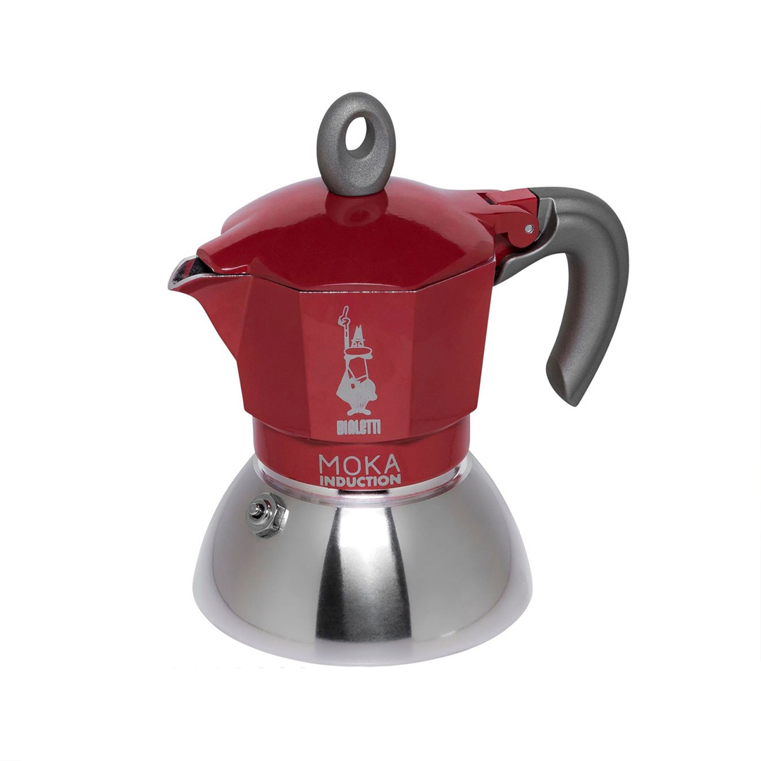 Ấm Moka Bialetti Induction đun trên bếp từ 2 - 4 Cup - Hàng chính hãng