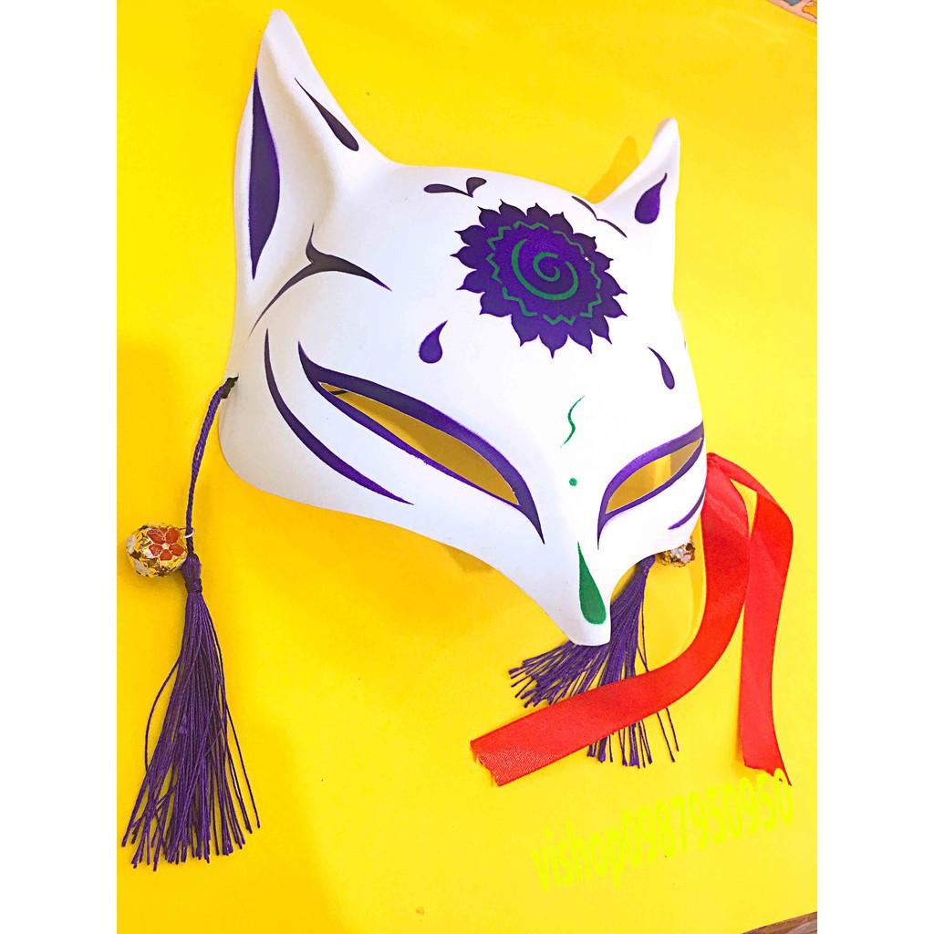 Mặt nạ cáo hồ ly anime hóa trang - mặt nạ hàng đẹp mã ZJH65 Pt186