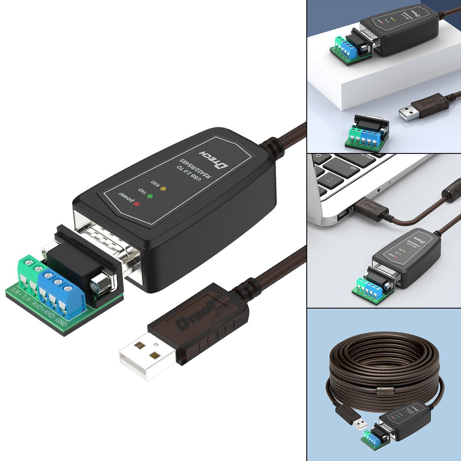 USB to RS422 or RS485 Serial Port Converter Adapters Cable 600W Anti-Surge Cable