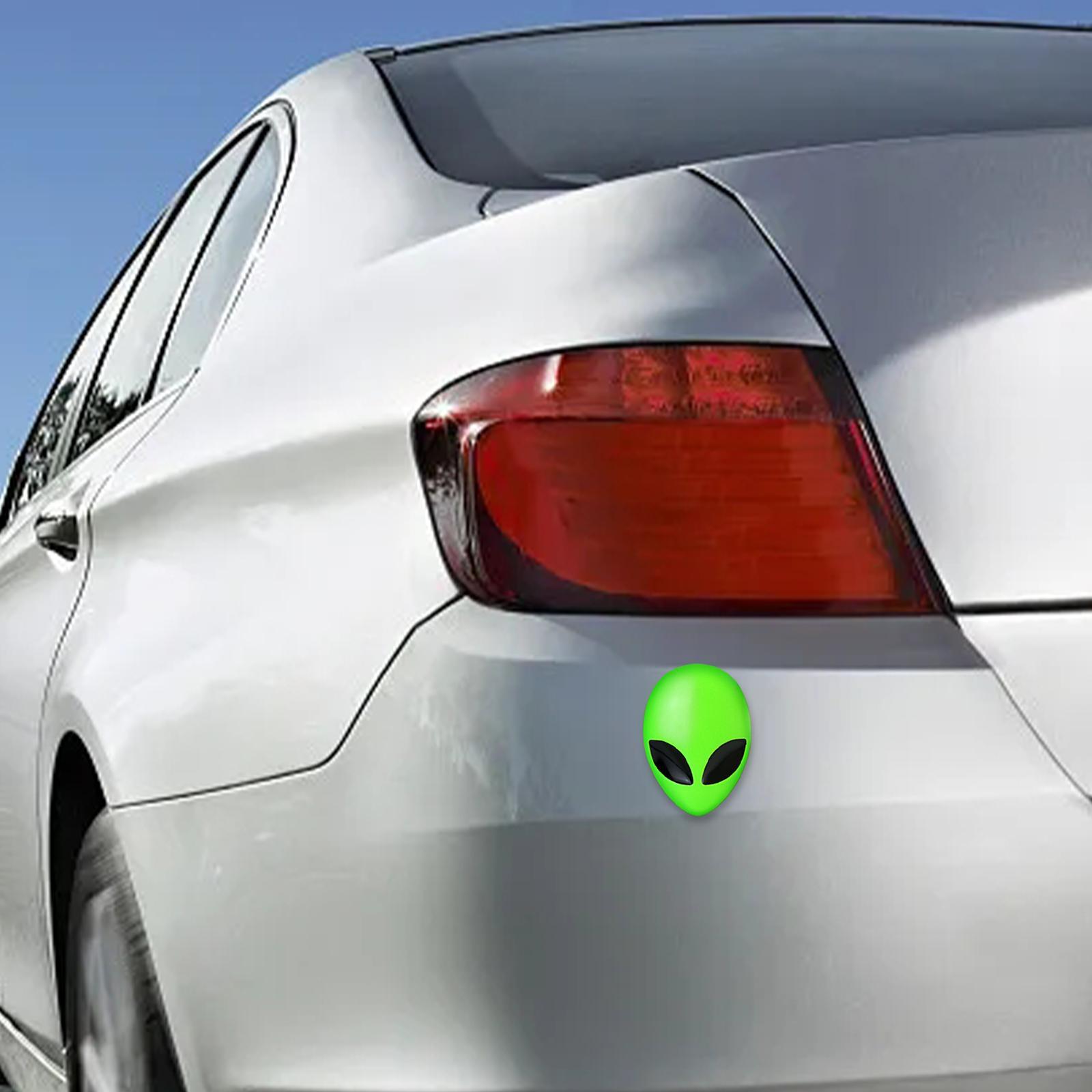 Car 3D Alien Decal Badge Sticker Decorative Universal for Auto SUV Window