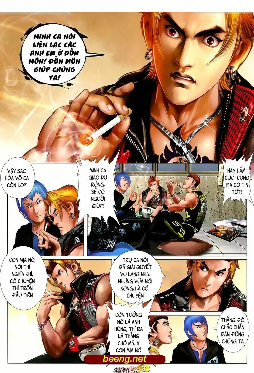 hỏa hồng niên đại hắc cốt đường chapter 1019 13