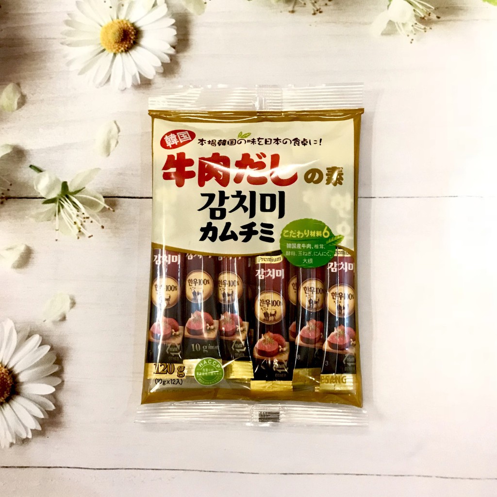 Hạt Nêm Daesang Vị Thịt Bò 120g Nhật Bản