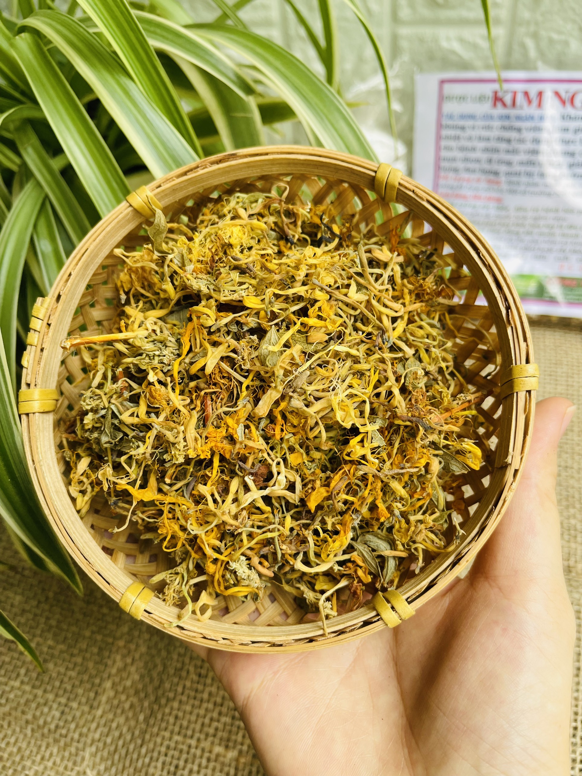 1kg Hoa kim ngân khô sạch