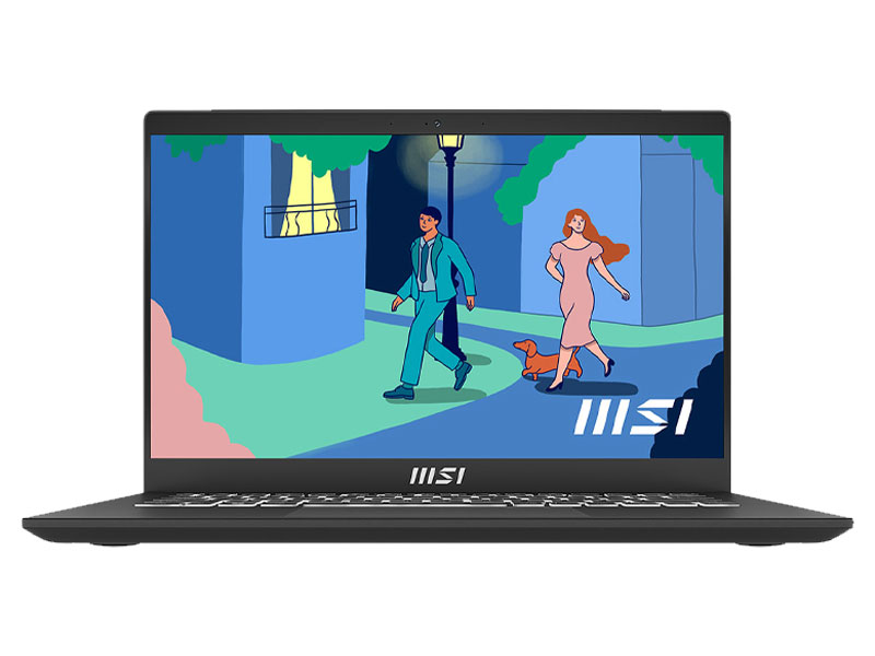 Laptop MSI Modern 14 C12MO-660VN (Intel Core i5-1235U | 16GB | 512GB | Intel Iris Xe | 14 inch FHD | Win 11 | Đen) - Hàng Chính Hãng - Bảo Hành 24 Tháng