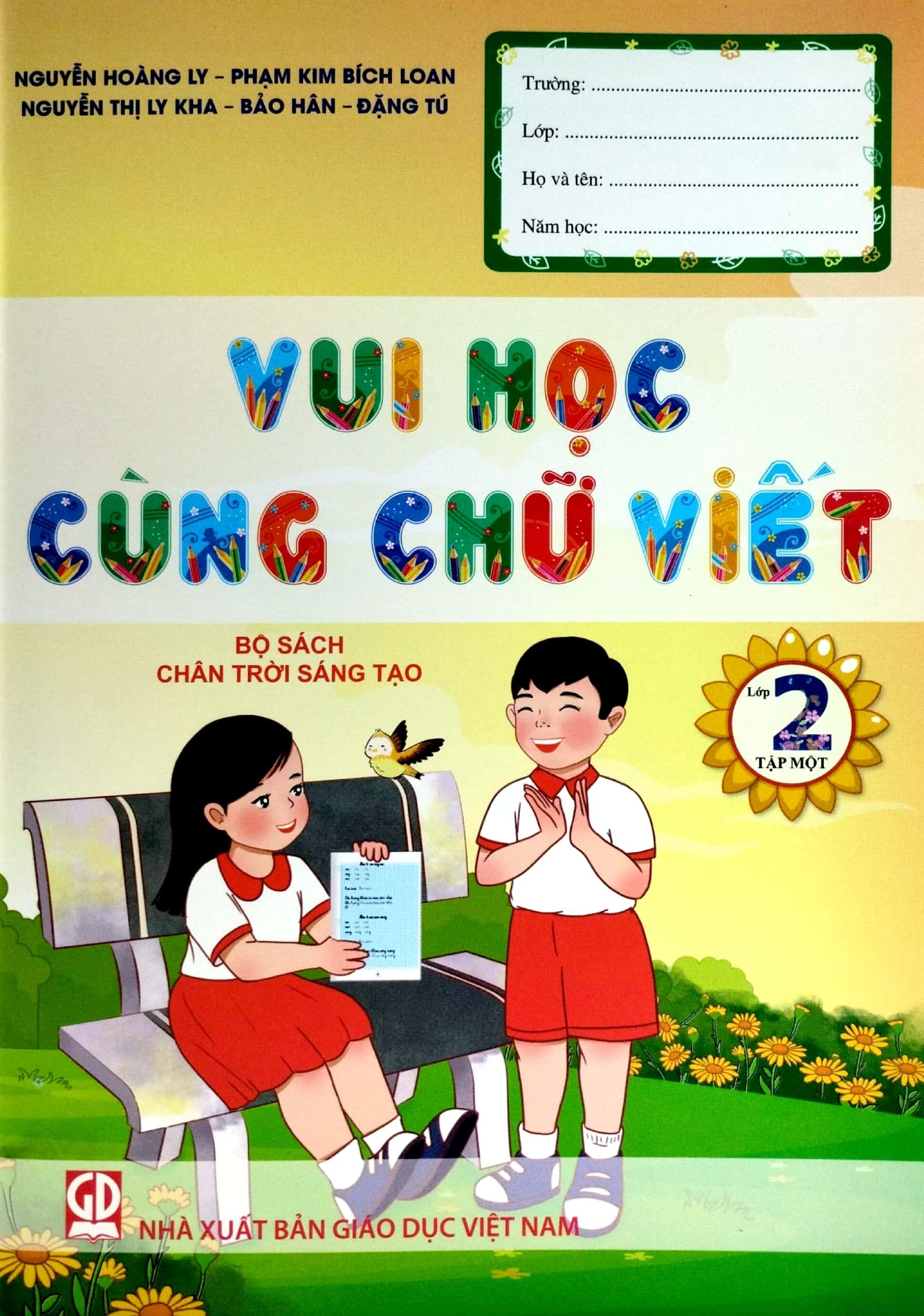 Vui Học Cùng Chữ Viết Lớp 2 - Tập 1 (Chân Trời Sáng Tạo) (2023)