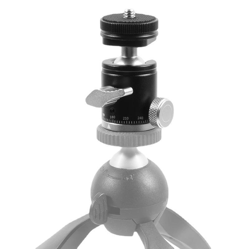 Thuận lợi nhất máy ảnh Beixin SLR hình cầu gimbal nhỏ điện thoại di động khung phát sóng trực tiếp gimbal mini gậy selfie xoay đa năng gimbal