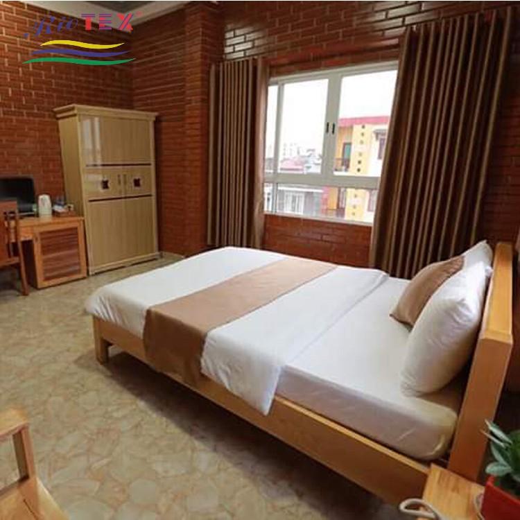 Vỏ Chăn Cotton Khách Sạn Trắng Trơn RIOTEX - Kích Thước 1m8x2m/ 2mx2m2 Mềm Mại Không Xù