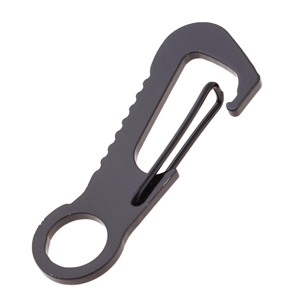 2 Colors Durable Keyring Clip Hook Key Buckle Quick Release Hooks