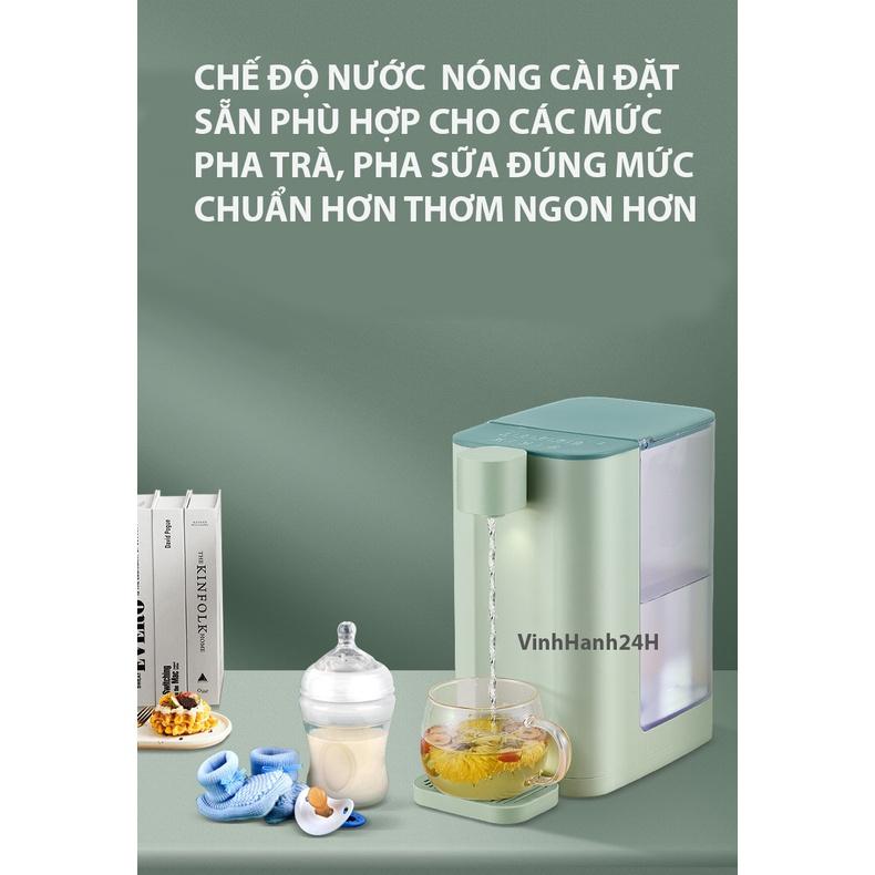 BÌNH NƯỚC NÓNG ĐỂ BÀN 3 LÍT, 5 CHẾ ĐỘ, PHÍM CẢM ỨNG  [ MÁY NƯỚC NÓNG ĐỂ BÀN  ] BÌNH SIÊU TỐC