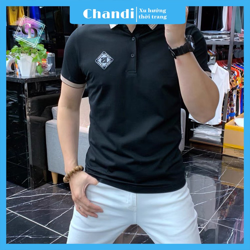 Áo Thun Nam Ngắn Tay Chandi, Chất Thun Cotton Xịn Mẫu Mới NT23