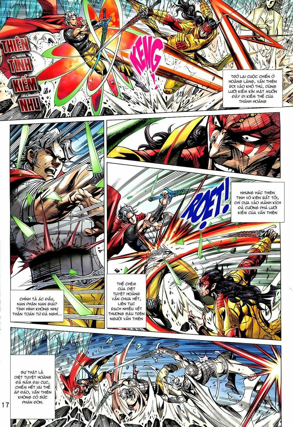 thần binh vấn thiên chapter 36 15