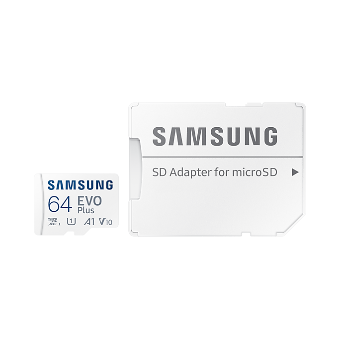 Thẻ Nhớ Micro SD Samsung UHS-I EVO Plus NEW 2024 180 MB/s Kèm Adapter - Hàng Chính Hãng