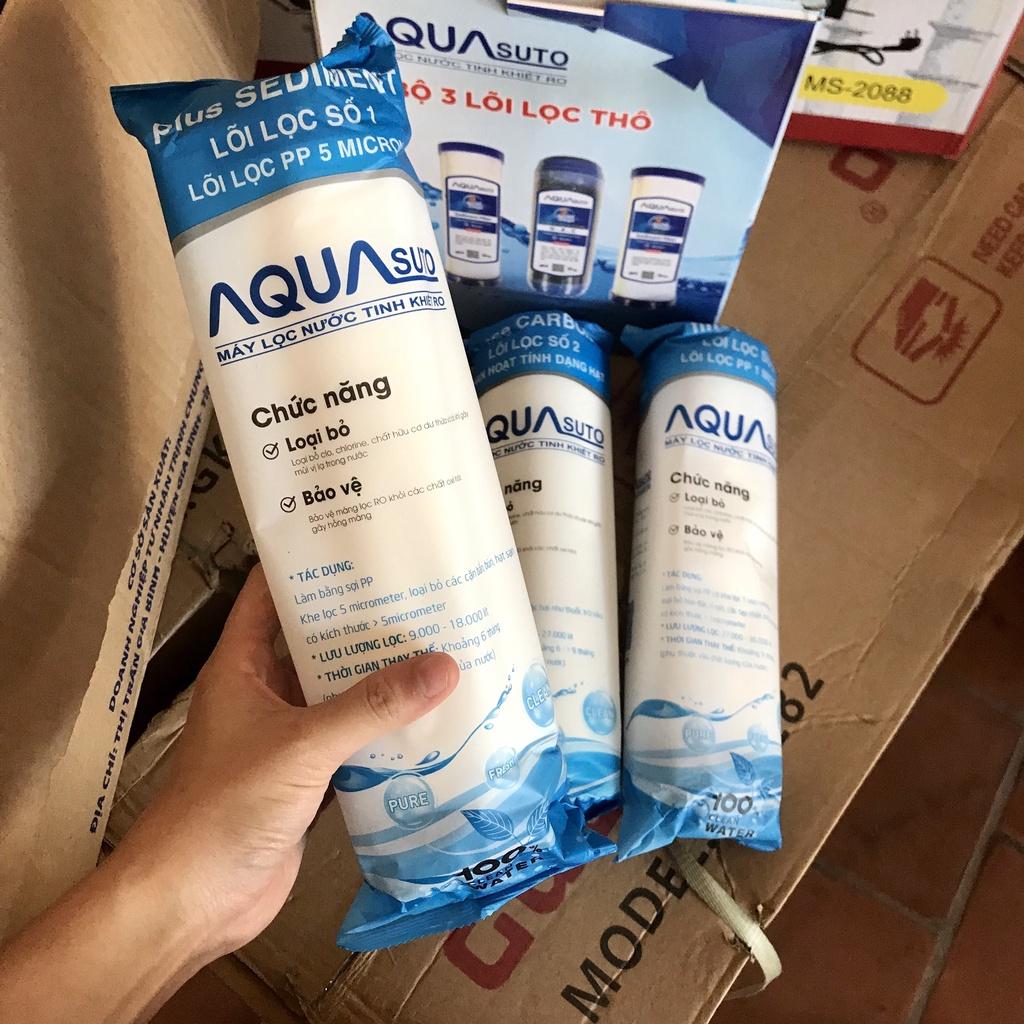 Bộ 3 Lõi Lọc Thô Aqua Hàng Công Ty