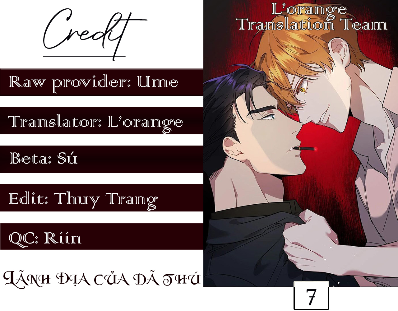 lãnh địa của dã thú chapter 7 39