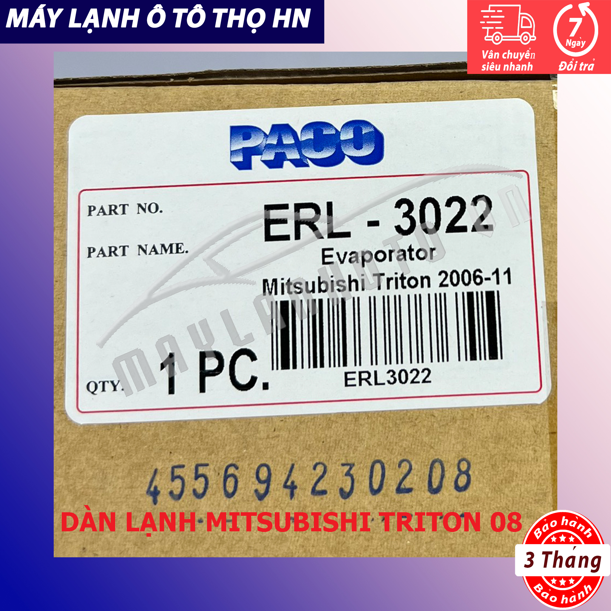 Dàn (giàn) lạnh Mitsubishi Triton - Pajero Sport 2008 2009 2010 2011 2012 2013 2014 Hàng xịn Thái Lan 08 09 10 11 12 13 14