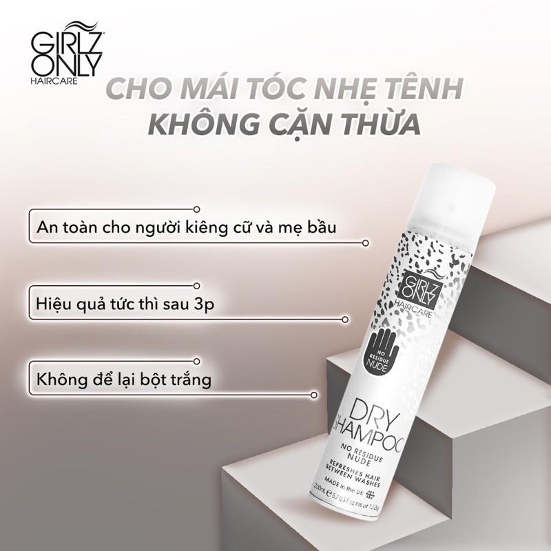 Dầu gội khô GirlZ Only Uk - 150ml - Dầu gội khô