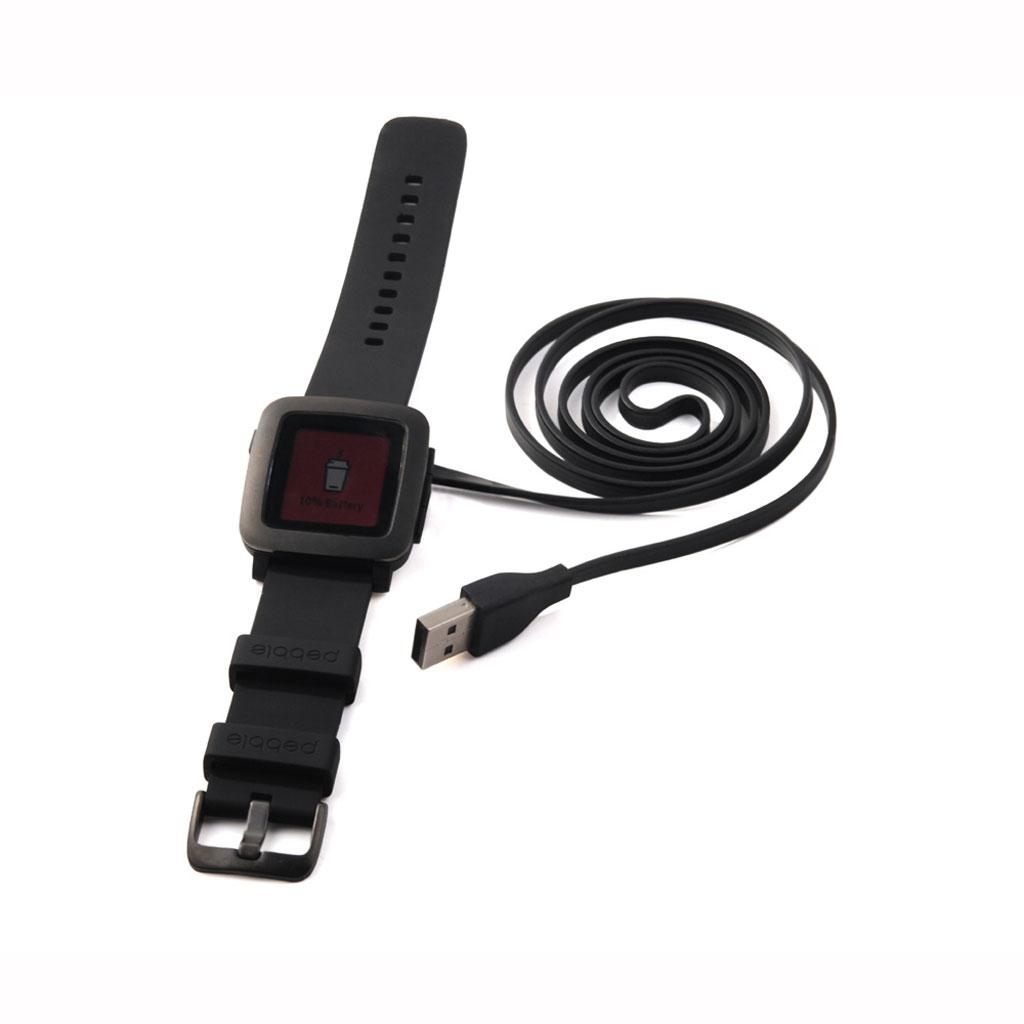 Fashion Magnetic Charging Cable For Pebble Time Smartwatch 3rd Generation