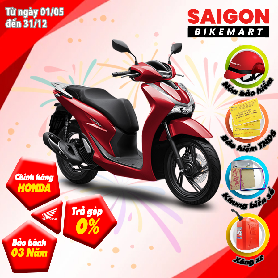 Xe máy Honda SH 125 Tiêu Chuẩn CBS 2023