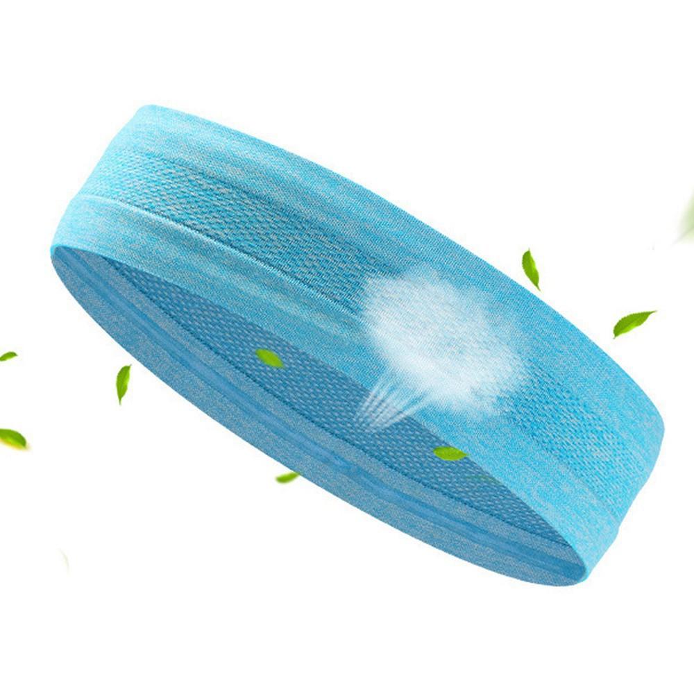 Băng đô trán băng đô thể thao headband tập gym yoga aerobic cotton co giãn thấm chặn mồ hôi chống trượt bản 5cm