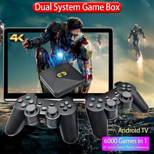 NEW 2021Máy Chơi Game Cầm Tay Điện Tử 4 Nút HDMI Không Dây Tích Hợp Hơn 5600+ Trò Chơi Cho PSP / PS1 / FC / NES /tay cầm joystick Hỗ trợ phân giải lên 4k HDR Hỗ trợ kết nối thẻ nhớ