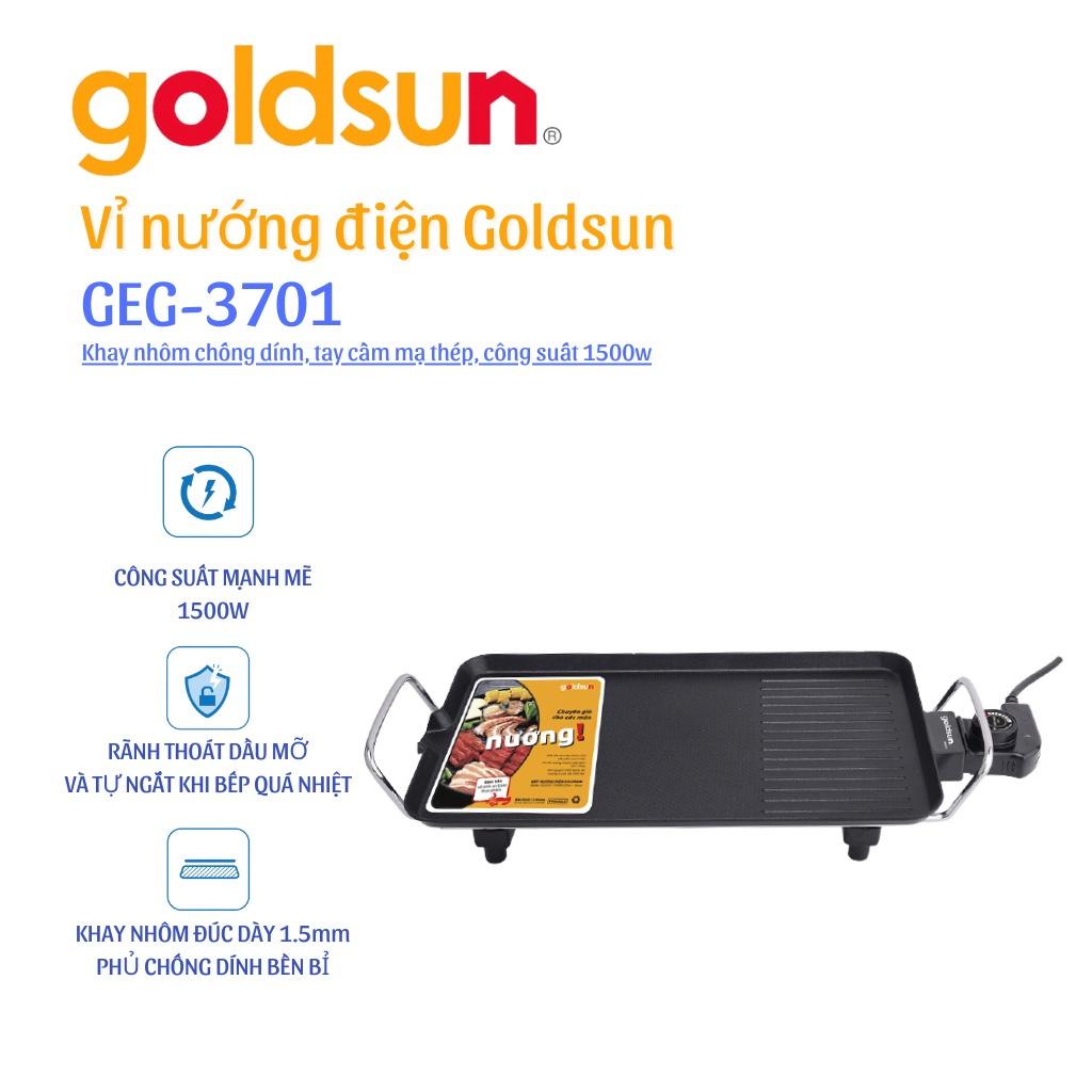 Bếp nướng điện không khói Goldsun GEG3701 - Hàng chính hãng