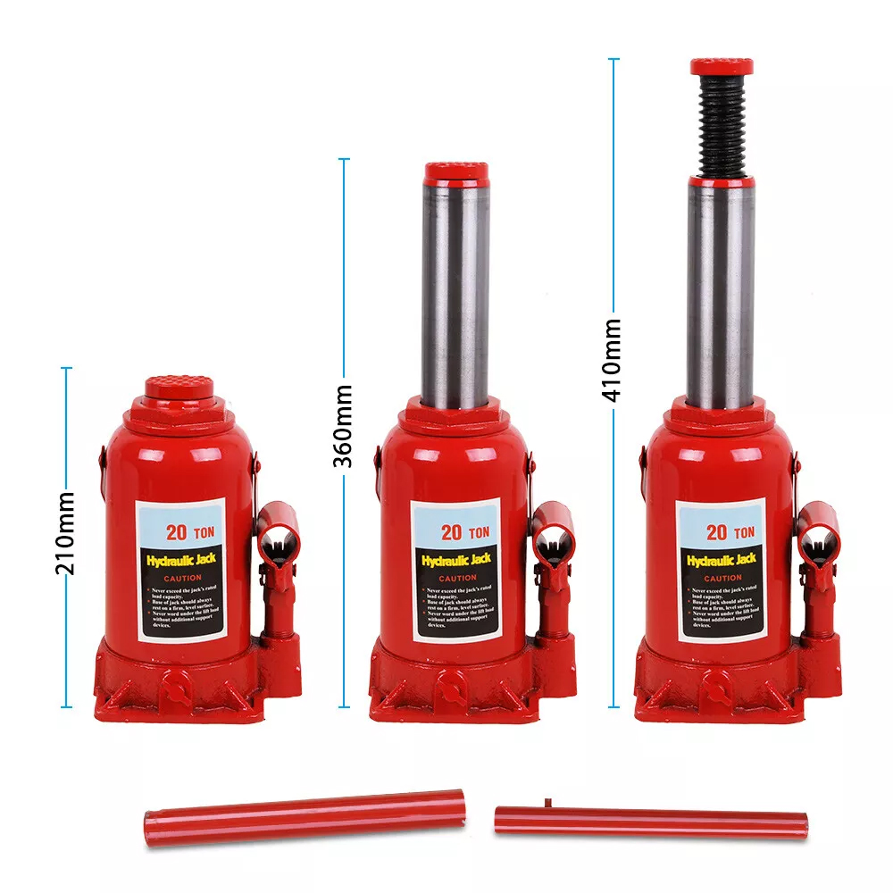 Kích Thủy Lực Dùng Khí Nén 20T – Nâng Từ 250–510mm - Hàng nhập khẩu