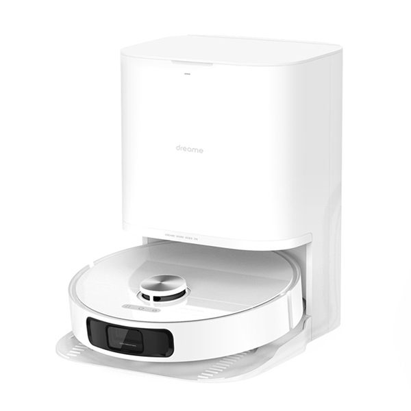 Robot Hút Bụi Lau Nhà XIAOMI DREAME L10 Prime Đổ Rác, Sấy Khô Tự Động, Khử Khuẩn Tia UV, Có Điều Khiển Giọng Nói, Tự Động Nâng Thảm, Công Nghệ Làm Sạch Tự Bơm Nước, Lực Hút 4000 Pa,  Pin 5200 mAh - Hàng Chính Hãng