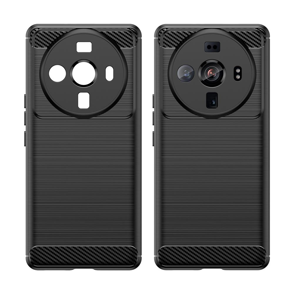 Ốp lưng dành cho Xiaomi 12s Ultra ốp silicone mềm Carbone phay xước chống sốc chống vân tay