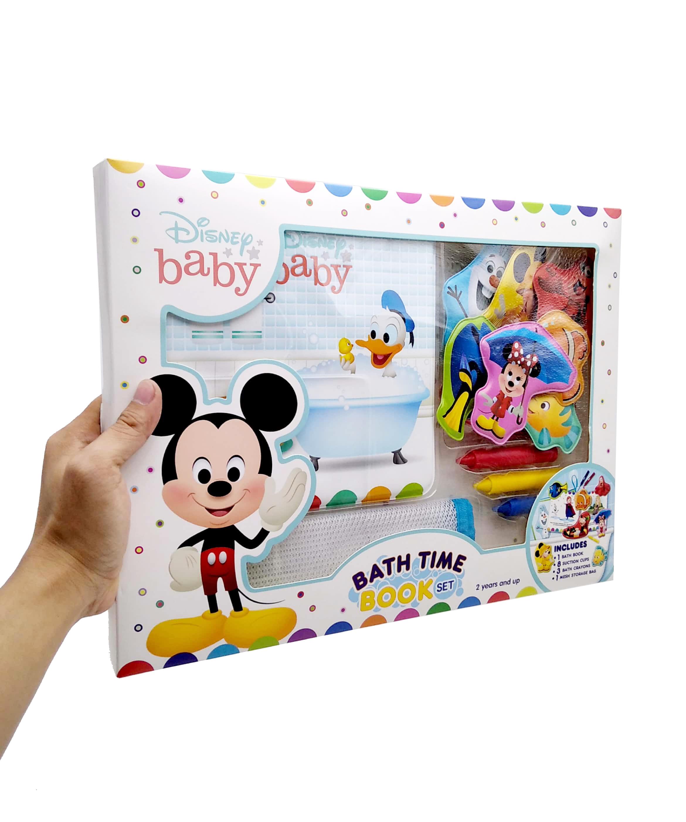 Disney Baby Bath Time Deluxe Book Set