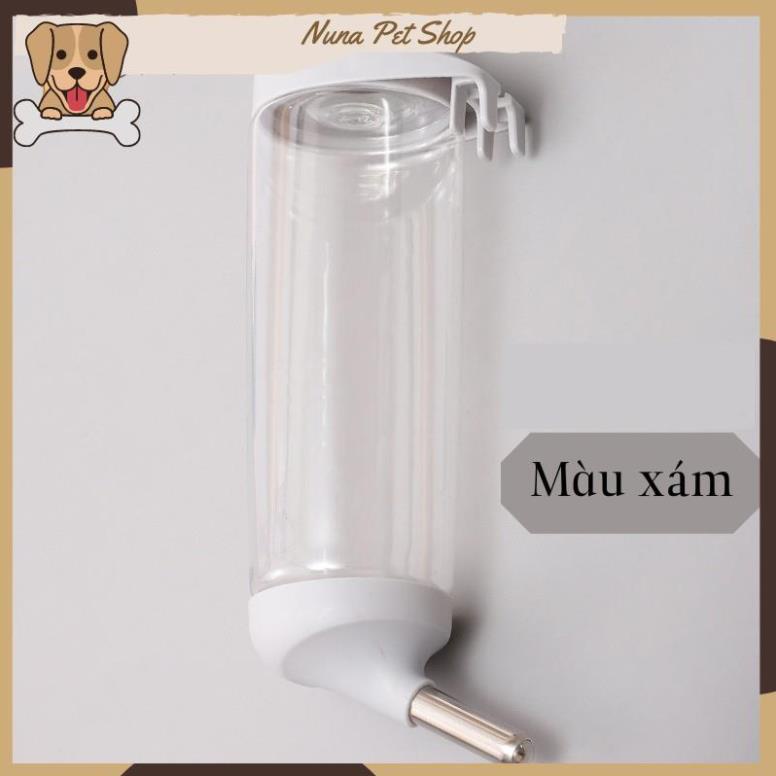Bình nước tự động gắn chuồng cho thú cưng 500ml