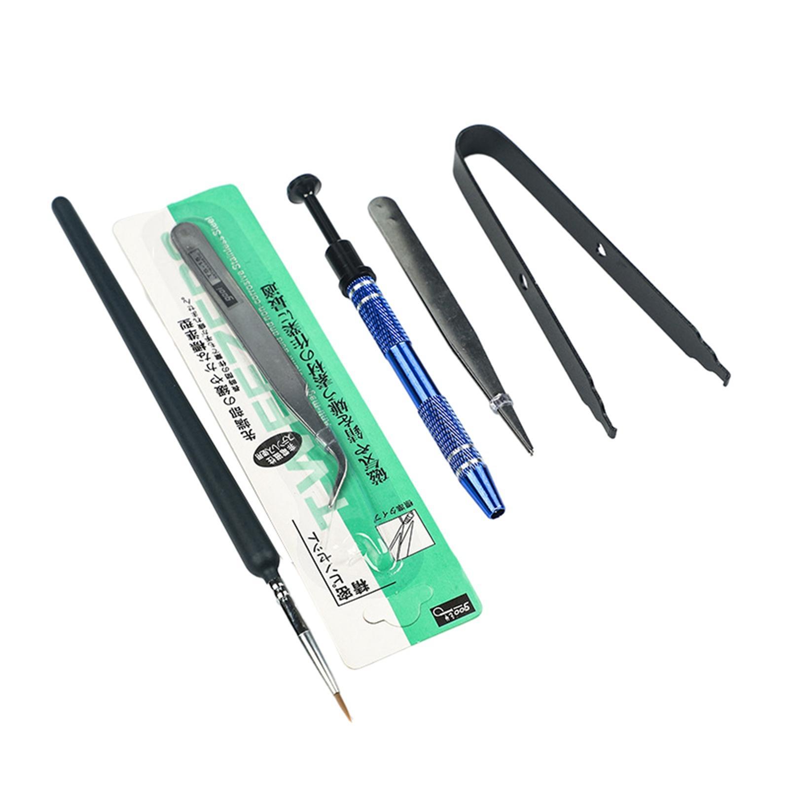 5Pcs Mechanical Keyboard Switch Brushes Tool Kit for Stabilizer