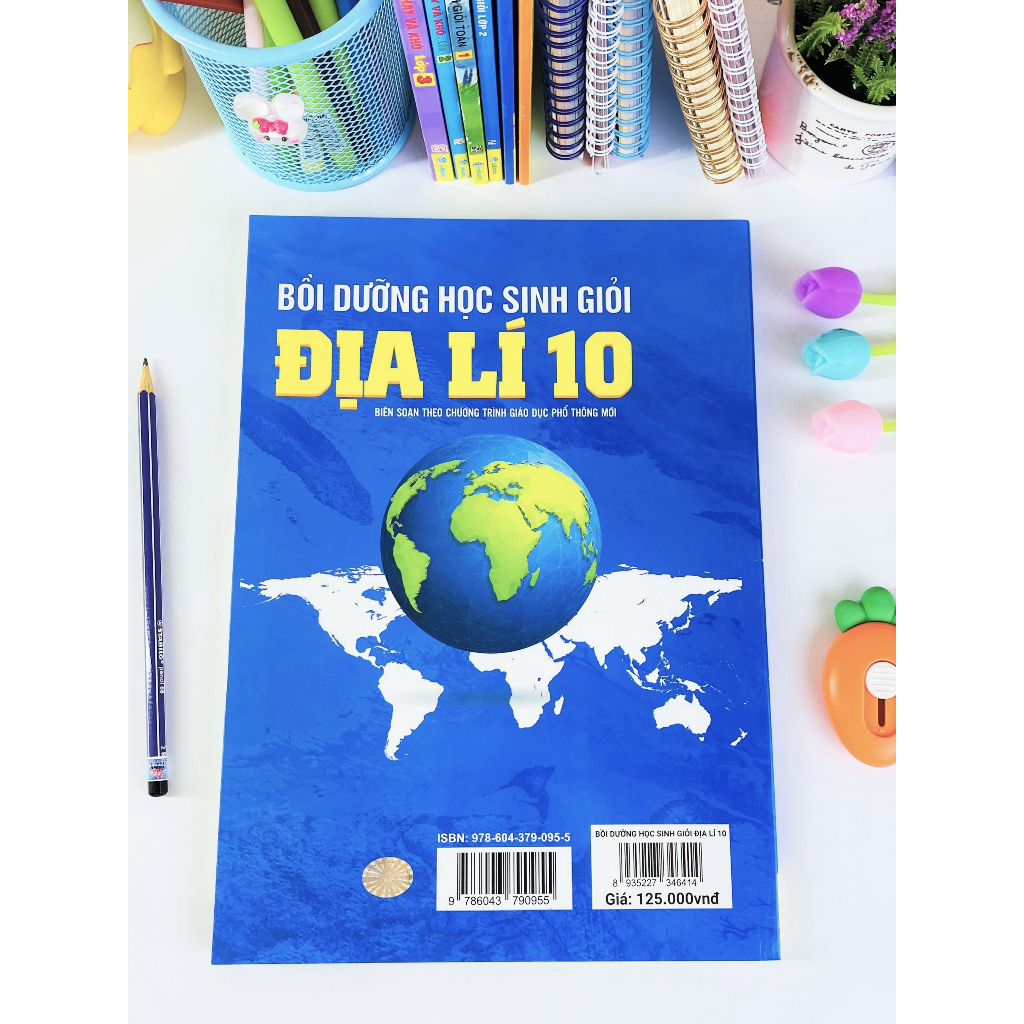 Sách - Bồi Dưỡng Học Sinh Giỏi Địa Lí Lớp 10 - Biên soạn theo chương trình GDPT mới - ndbooks