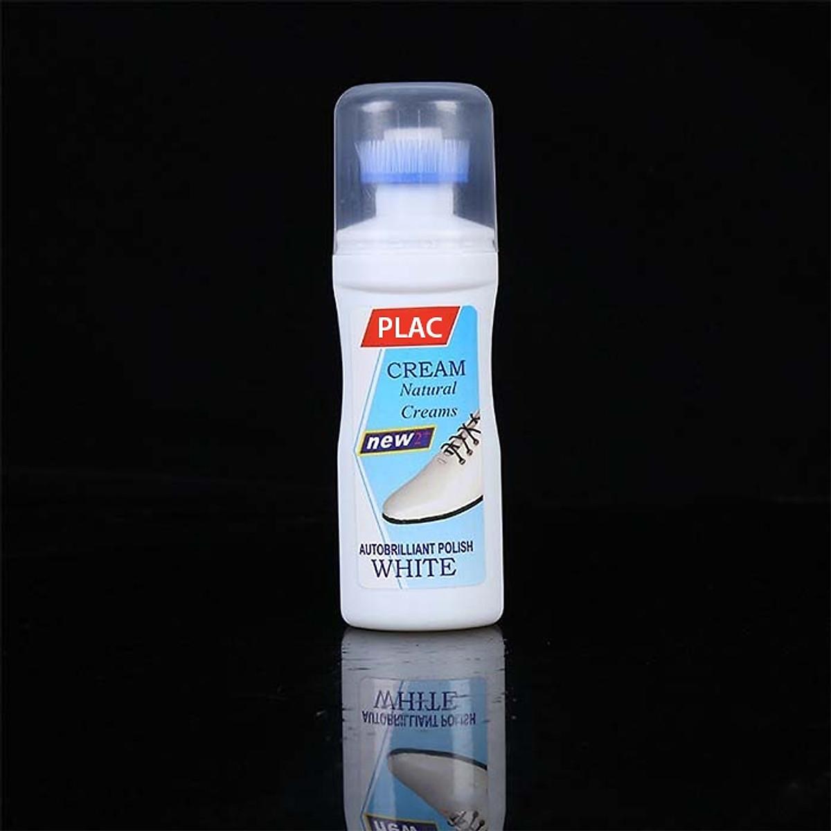 Lọ Nước Lau Giày Túi Xách Plac Chai Cọ Tẩy Trắng Giày Sneaker Đầu Chổi