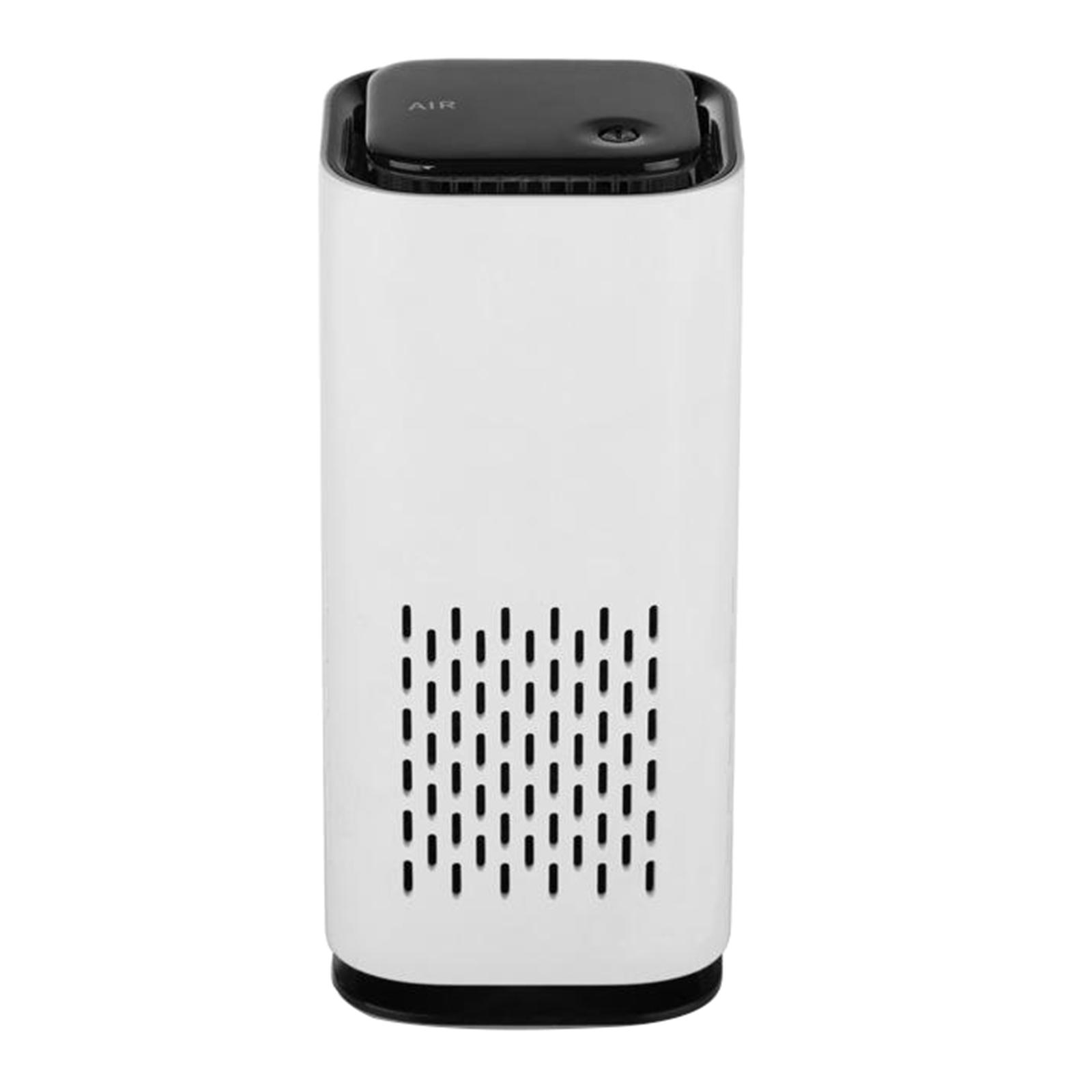 Mini Air Purifier for Home, Anion Air Purifier Filter, Quiet Filtration System Air Cleaner Removes Smoke Odor Dust Mold