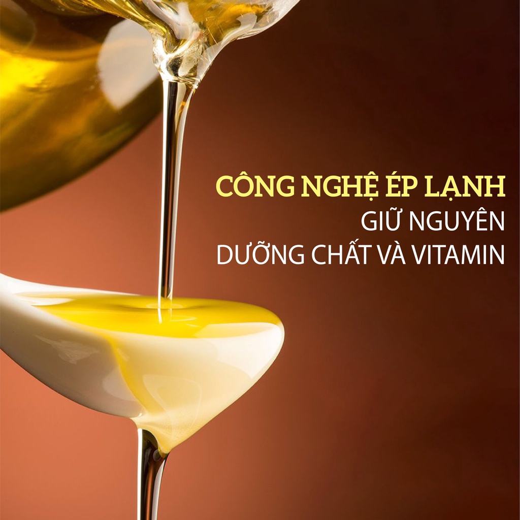 Dầu Cám Gạo Milaganics Rice Bran Oil 150ml/Chai