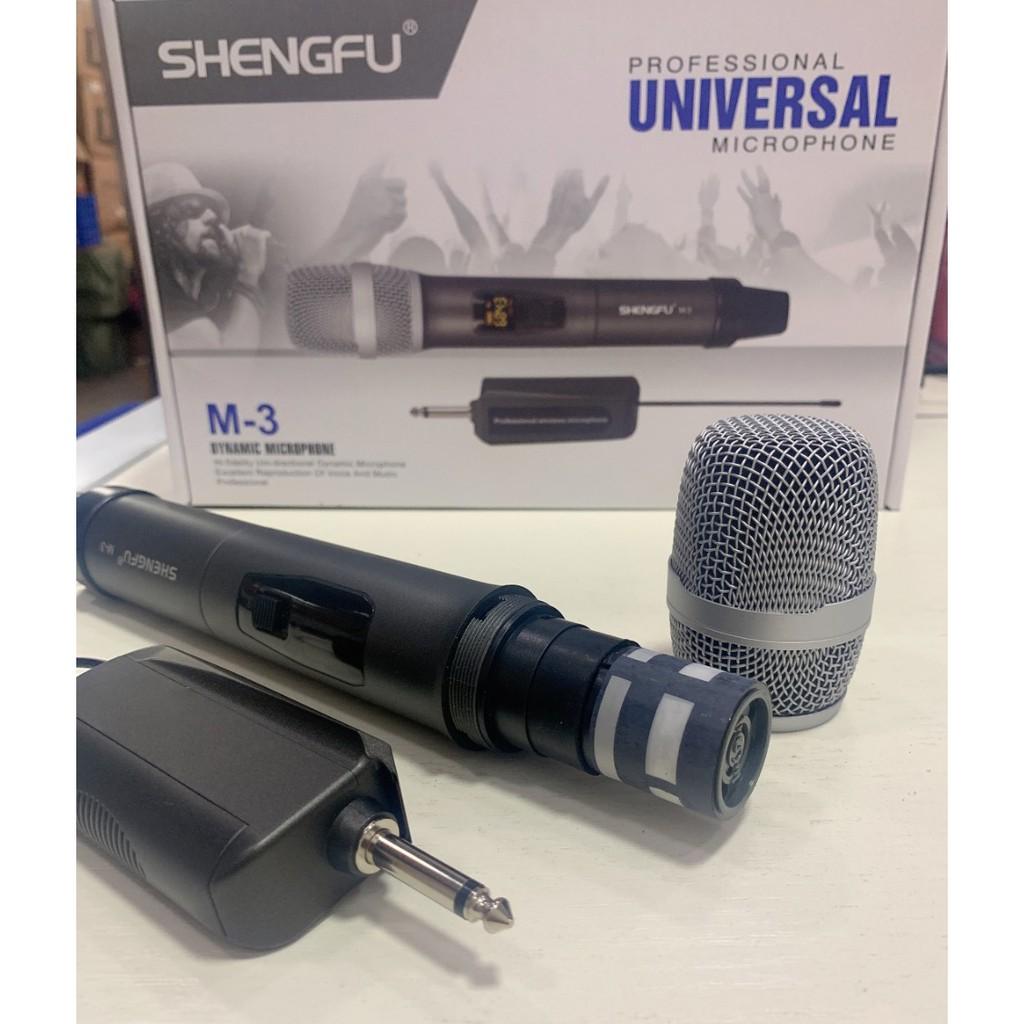 Mic karaoke đa năng Shengfu - W10 (2 mic) W8 (1 mic ) M3-M4