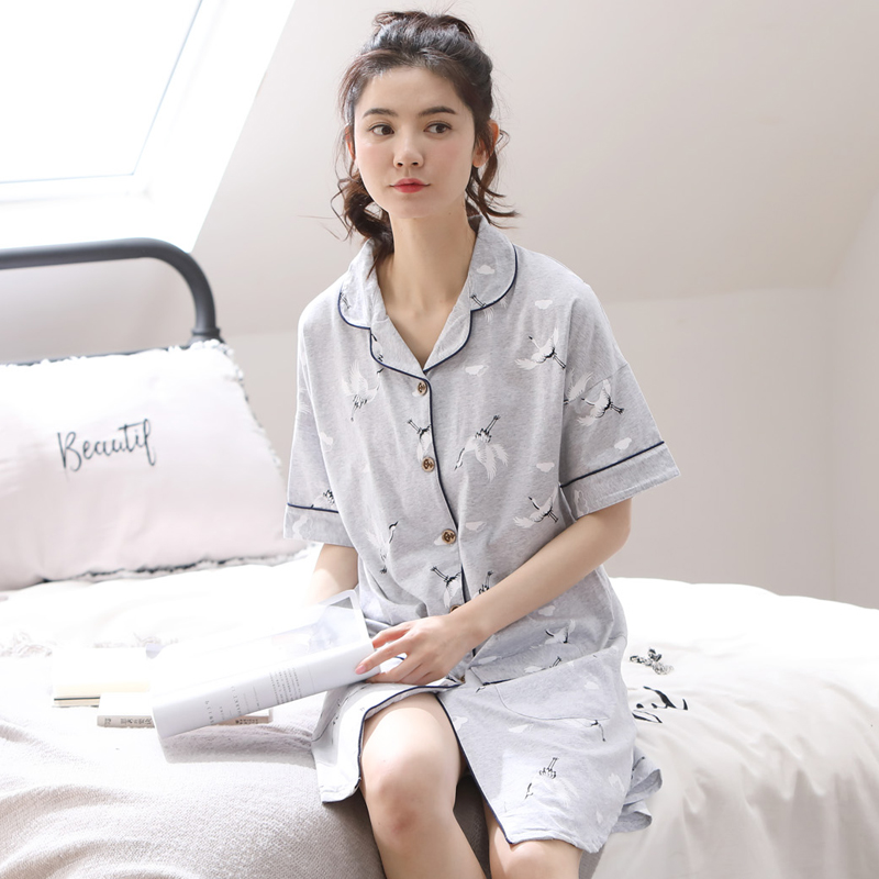 Váy ngủ cotton mềm mịn 813